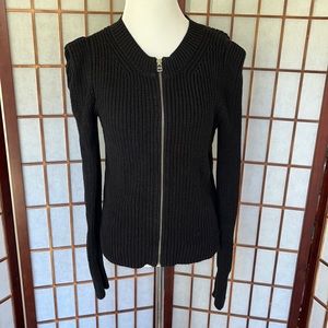 Urban outfitters Silence and Noise Zip Cable Sweater